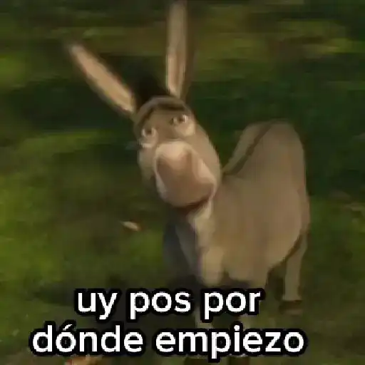 stickers_Burro_🫏_(Shrek)_