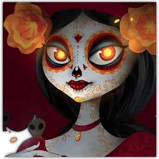 stickers_🏵️🕯️LA_CATRINA🕯️🏵️