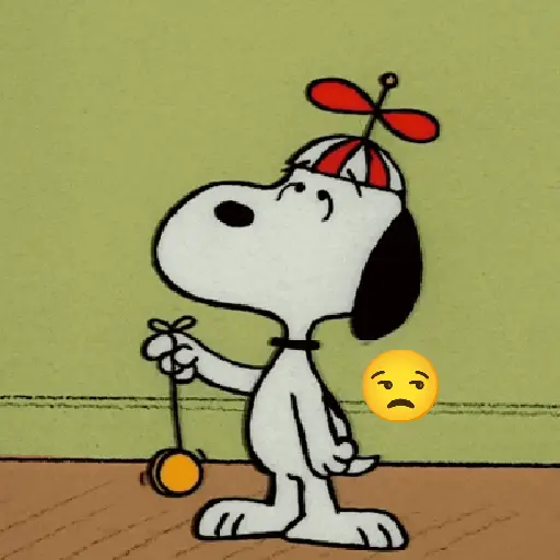 stickers_♥️_Snoopy_enojado_2️⃣😡