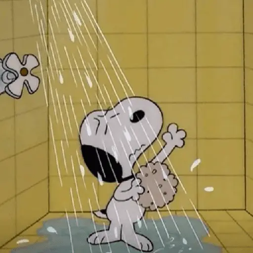 stickers_🫐☔_SNOOPY_Triste_☔🫐