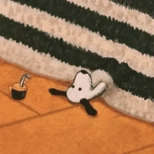stickers_🫐☔_SNOOPY_Triste_☔🫐