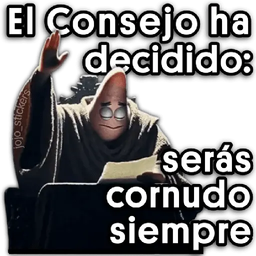 stickers_El_Consejo_ha_Decidido_Patric