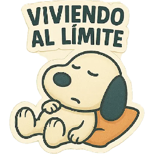 stickers_A_mimir_con_Snoopy_💤💤