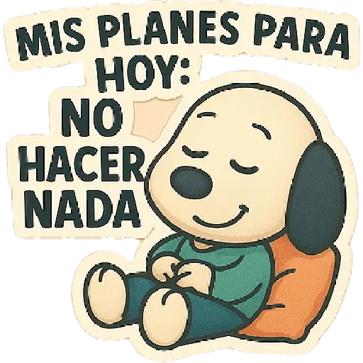 stickers_A_mimir_con_Snoopy_💤💤