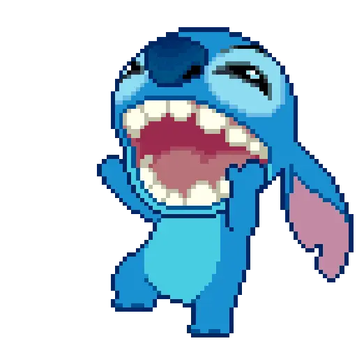 stickers_🍧💙_Stitch_Tierno_🏝️🌊