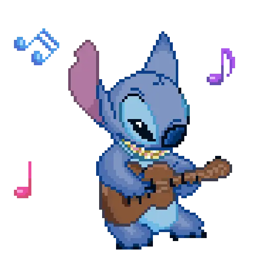 stickers_🍧💙_Stitch_Tierno_🏝️🌊