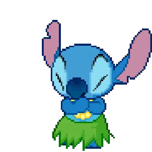stickers_🍧💙_Stitch_Tierno_🏝️🌊