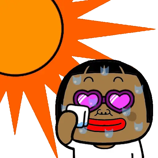 stickers_Calor!!🥵🔥
