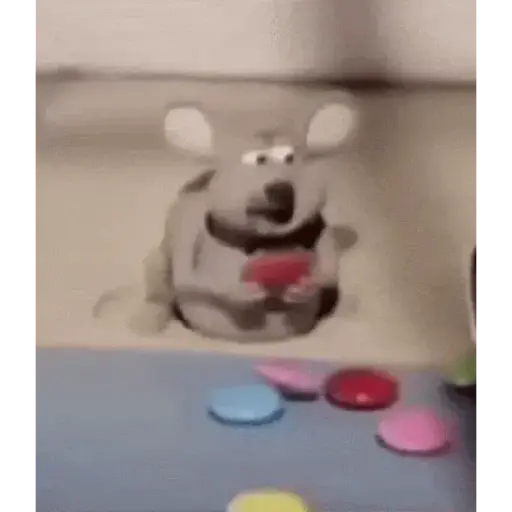 stickers_Ratón_chistoso_comiendo_meme