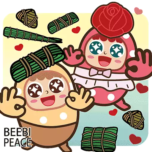 stickers_玫瑰不倒翁的端午節
