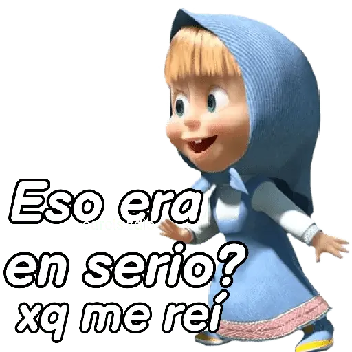 stickers_Masha_respuestas_pal_chat_👧🏼🧺