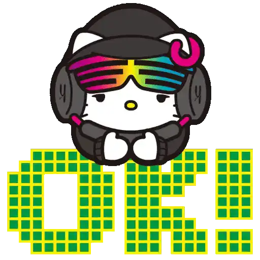 stickers_Hello_Kitty_DJ_🎧📀🎶🎀