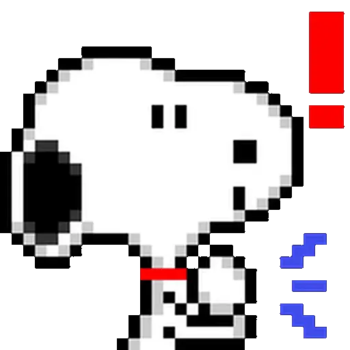 stickers_Snoopy_Pixel_🐾