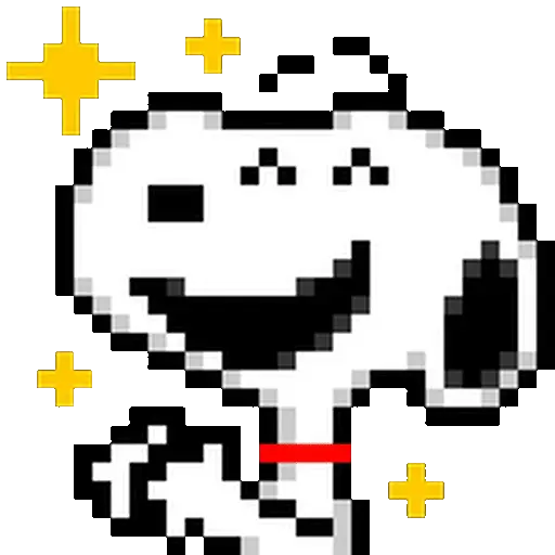 stickers_Snoopy_Pixel_🐾