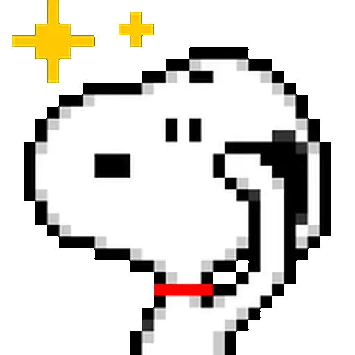 stickers_Snoopy_Pixel_🐾