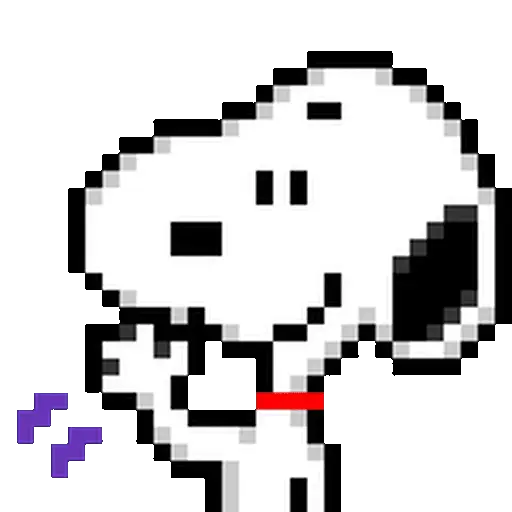 stickers_Snoopy_Pixel_🐾