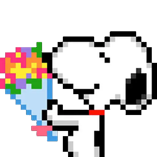 stickers_Snoopy_Pixel_🐾