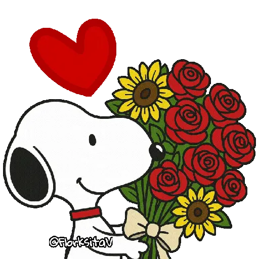 stickers_Snoopy_rosas_mov_🥰🩷✨