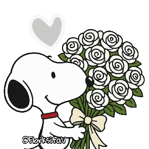 stickers_Snoopy_rosas_mov_🥰🩷✨