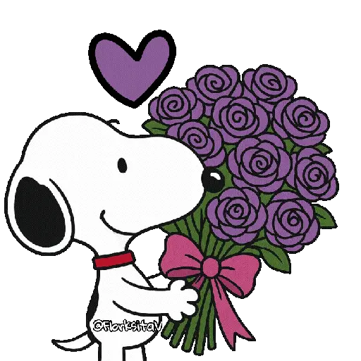 stickers_Snoopy_rosas_mov_🥰🩷✨