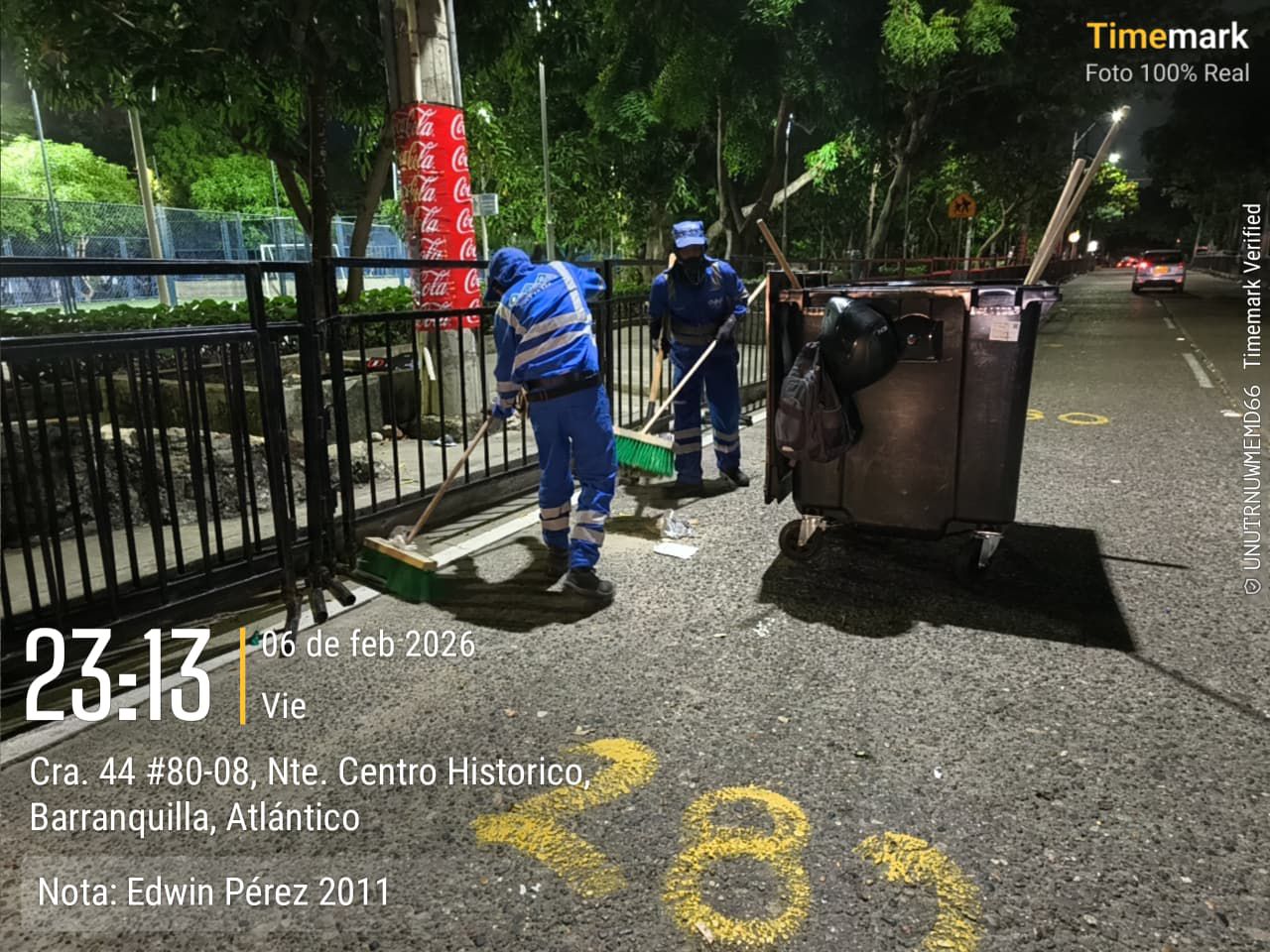 Triple A garantizó limpieza integral antes, durante y después en la Guacherna