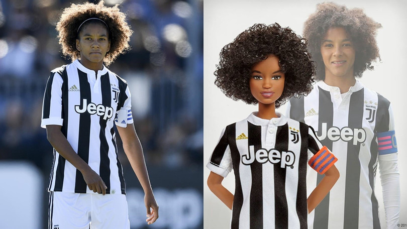 Sara Gama, soccer champion and captain of Juventus Women italy italian football female team