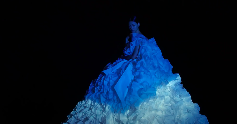 Valentino haute couture dream show with Nick Knight and FKA Twigs