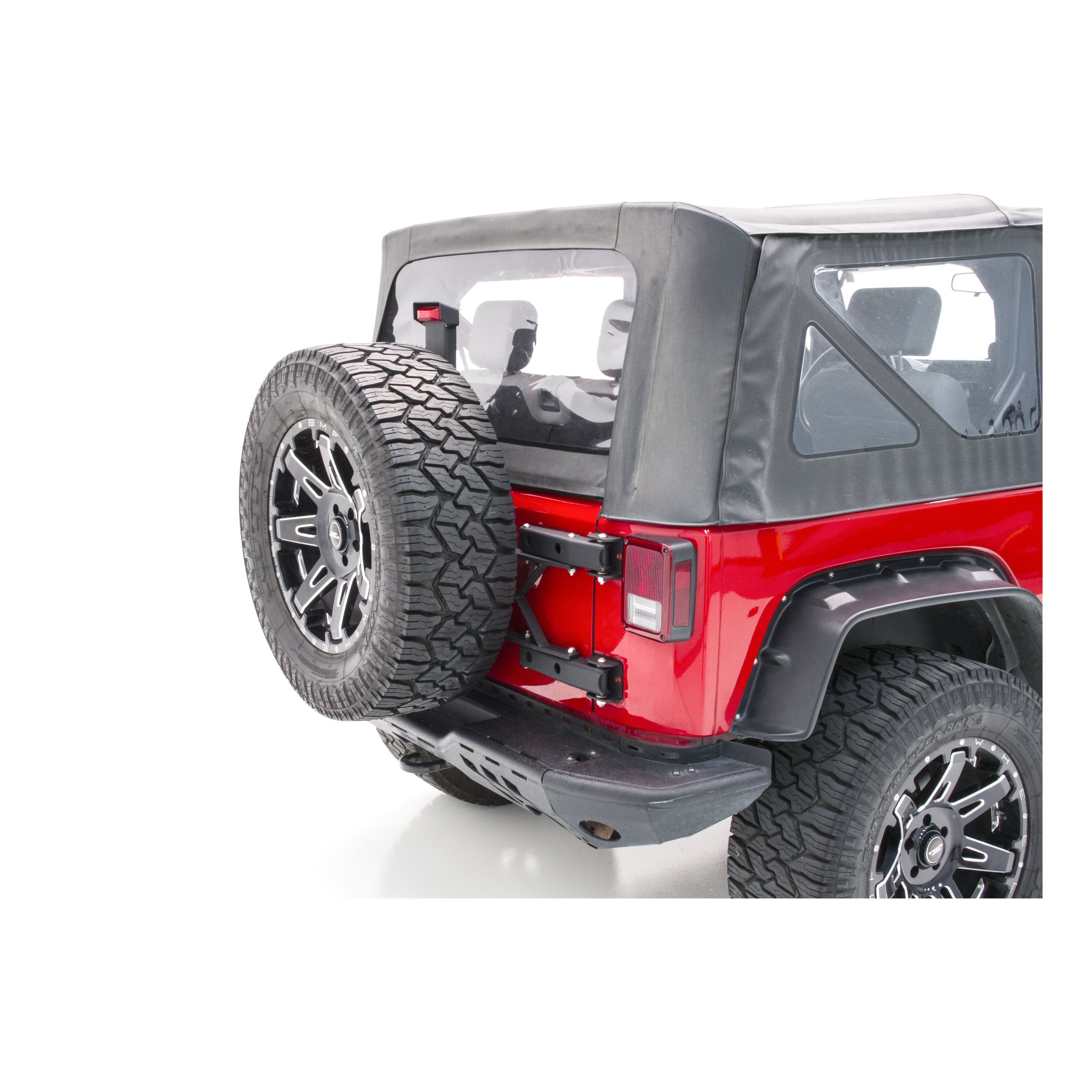 ARIES 2563000 Jeep Wrangler JK Heavy-Duty Spare Tire Carrier