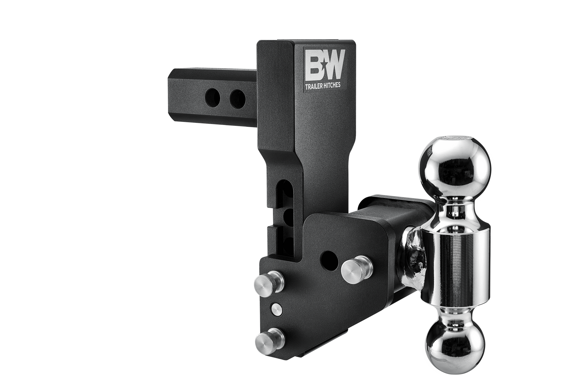 B&W Towing TS10065BMP 2 in Model 9 Blk T&S Dual Ball for Multi-Pro Tailgate