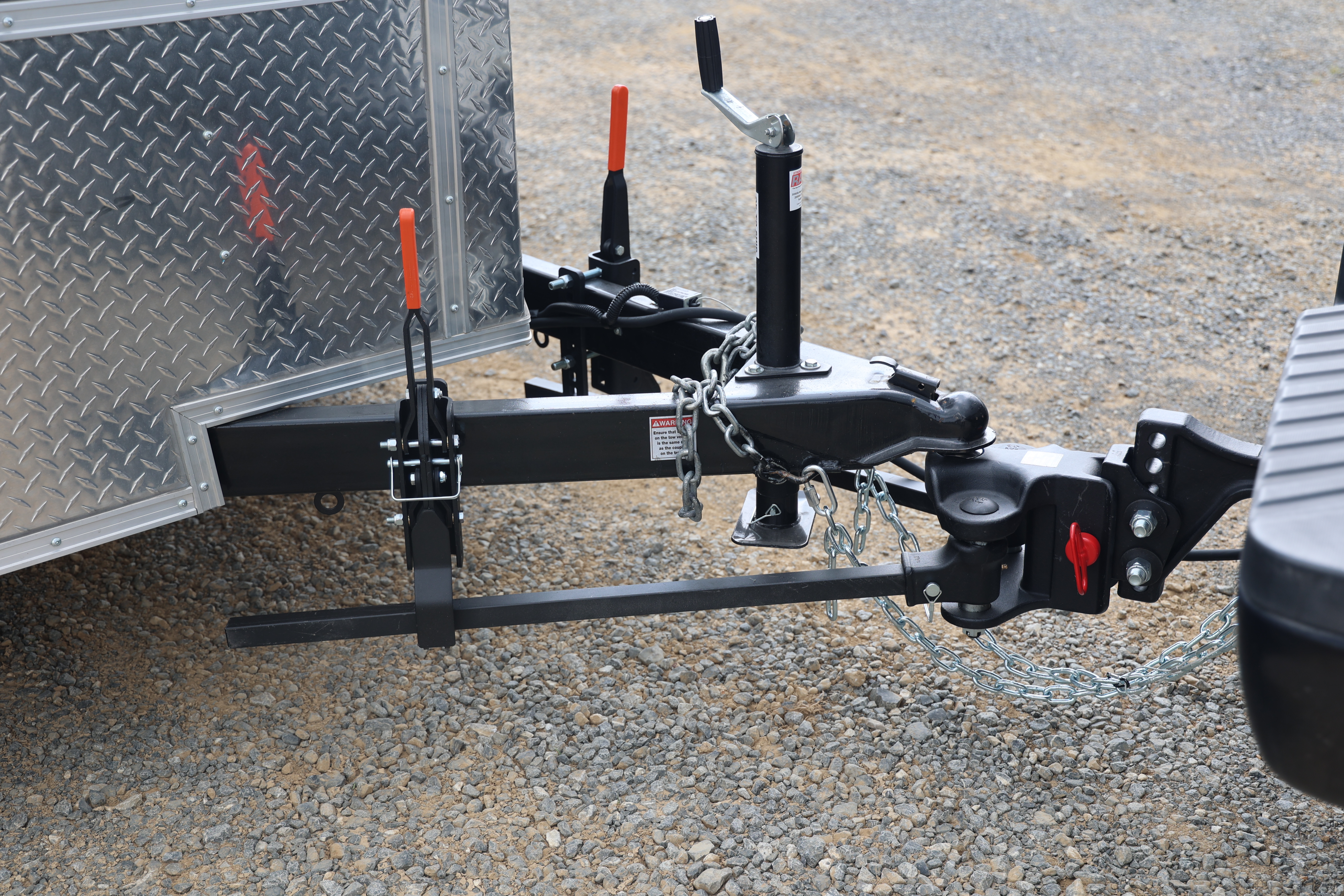 CURT 17520 TruTrack 4P Trailer-Mounted Weight Distribution Hitch, 8-10K
