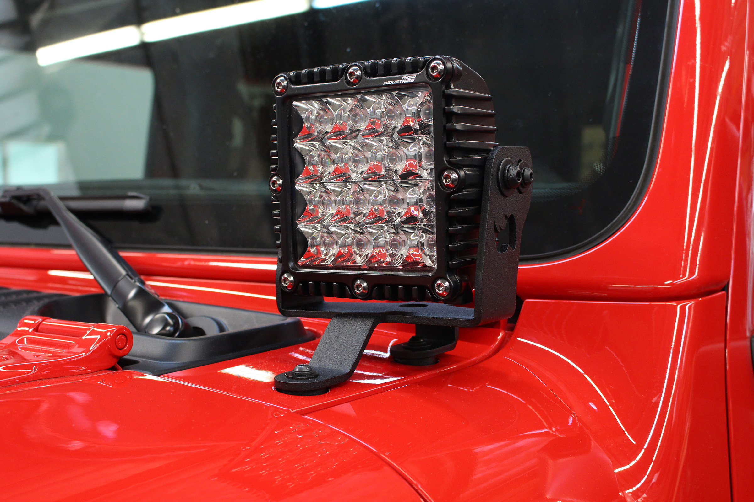 Go Rhino 730066T Windshield Cowl Light Mounts