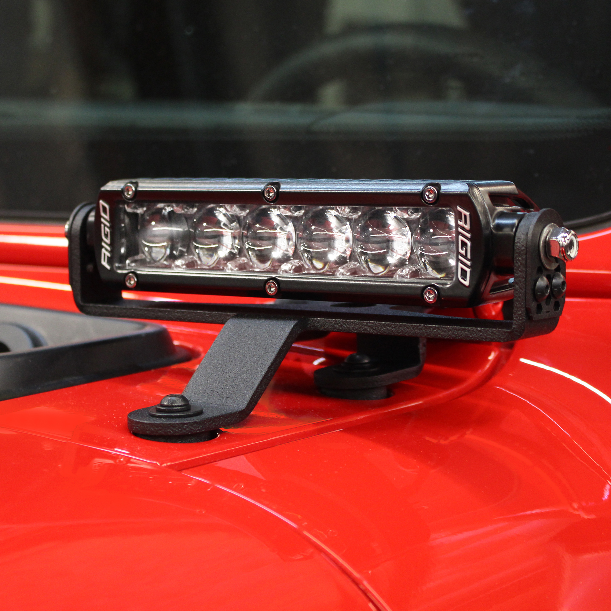Go Rhino 730060T XE Windshield Cowl Light Mounts, Pair, for Jeep JL/JT ...
