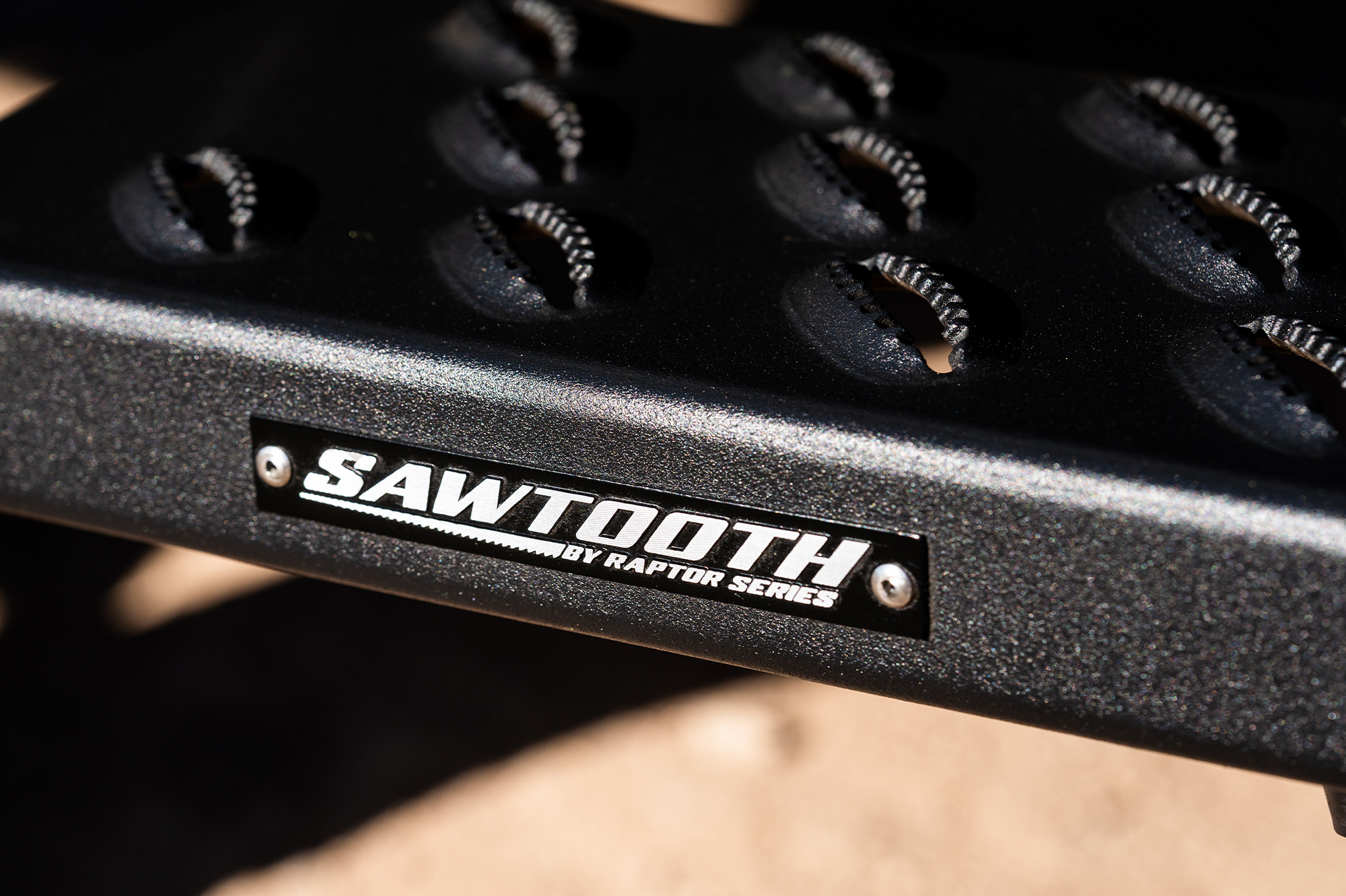 Raptor Series 2107-0589BT Raptor Series Sawtooth Running Boards Black ...