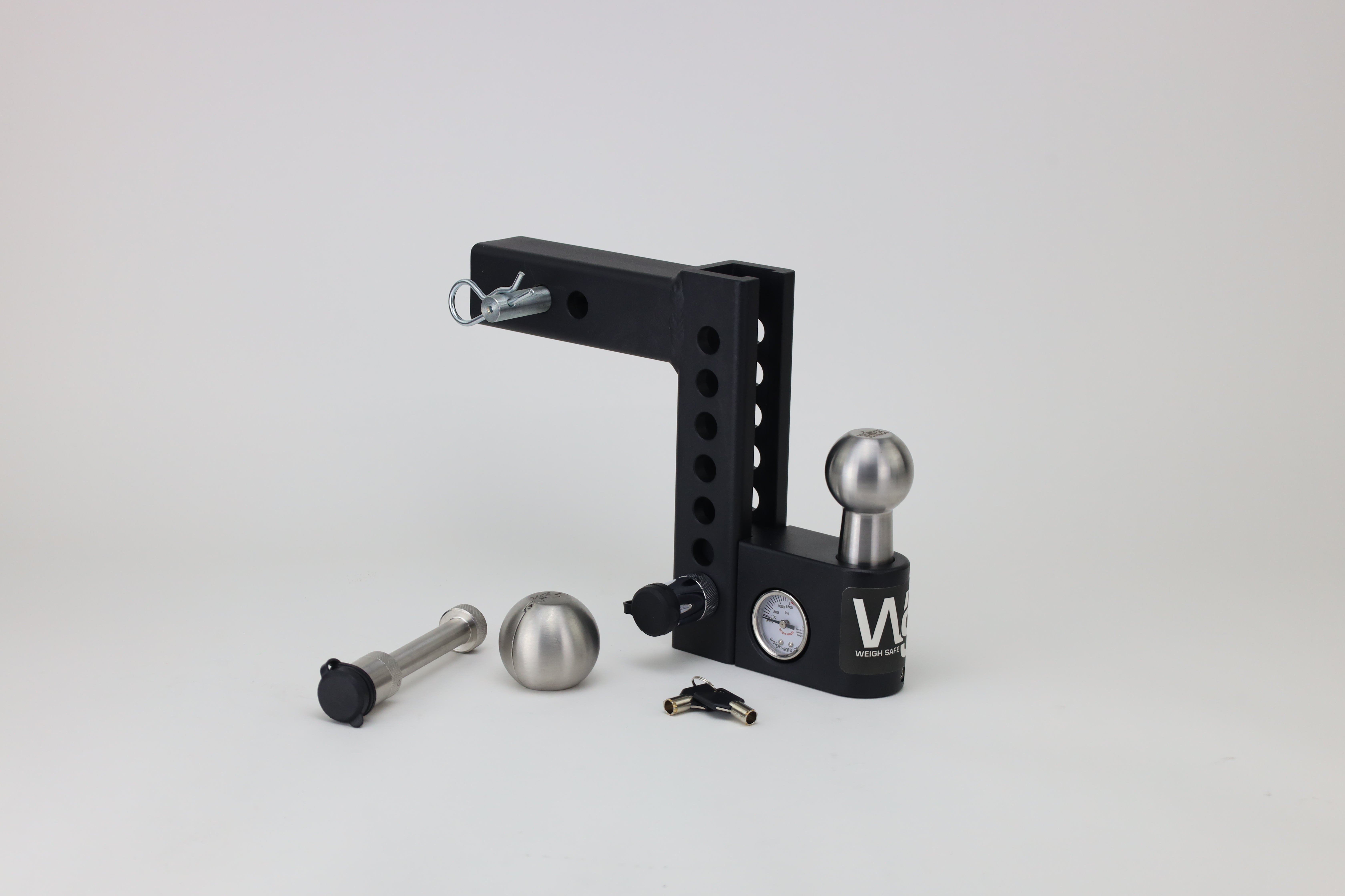 Weigh Safe AWS6-2-KA WS Aero Hitch  6" Drop Hitch w/ 2" Shank (12.5K GTWR)   w/ WS05