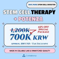 Stem Cell Facial + Potenza Cost in Korea: 700K KRW Full Face