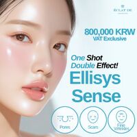 Ellisys Sense Cost in Korea: 800K KRW Full-Face RF