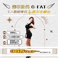 韓国のミニ脂肪吸引：第3世代G-FATの料金と回復