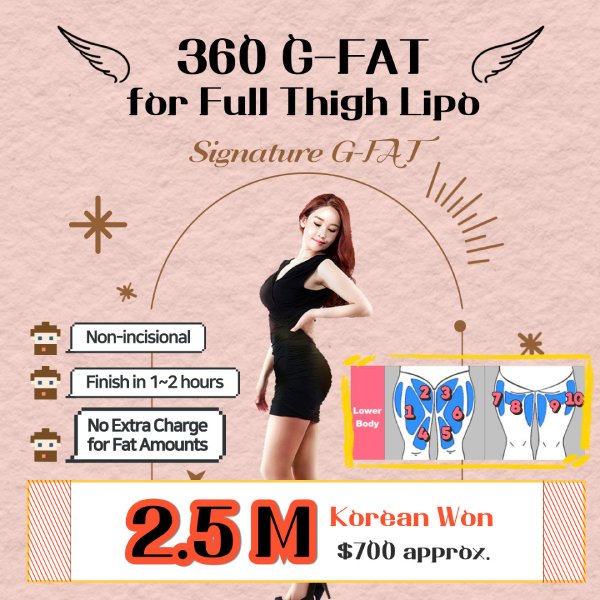 360 G FAT for Full Abdomen Lipo Program