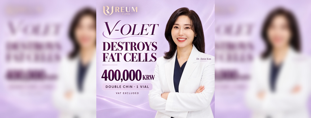 V-OLET Destroys Fat Cells: Target Your Double Chin | Seoul
