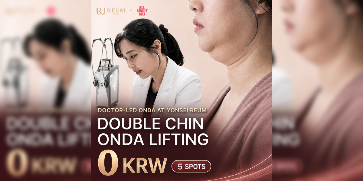 [0 KRW] Double Chin ONDA Lifting Cost in Korea | V-Line Deal