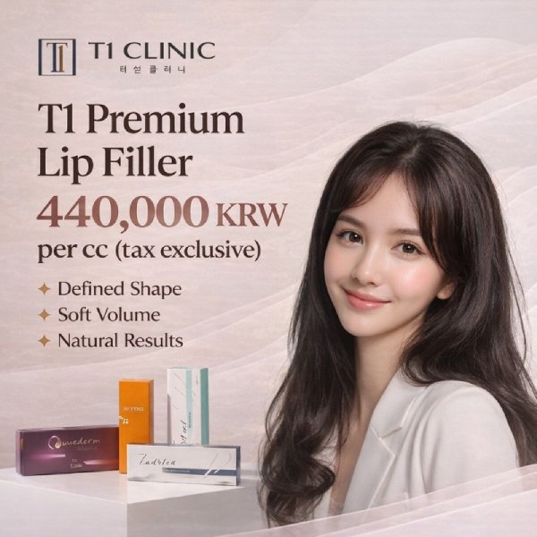 T1 Premium Lip Filler in Korea Promotion