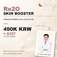 Re2O Skin Booster Cost in Korea: 490K KRW | Human Collagen ECM
