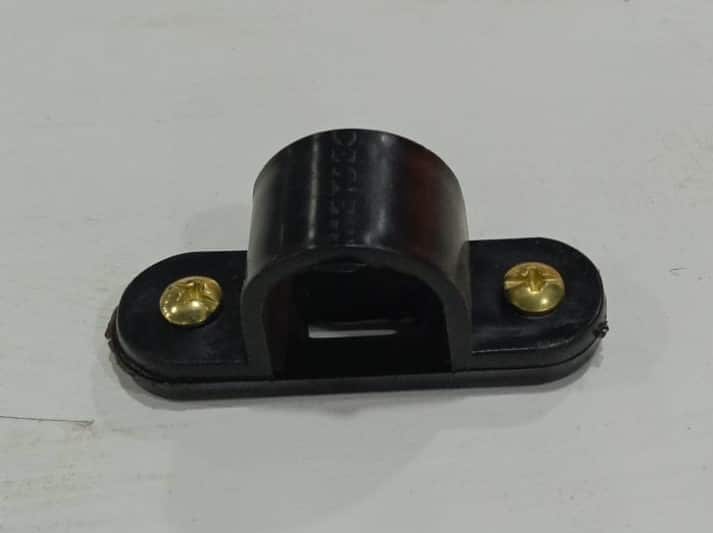 METSEC PP SADDLE SPACER BAR 20MM BLACK