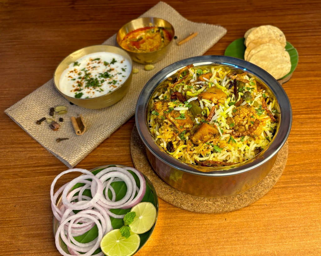 Agarwal Biryani Dish