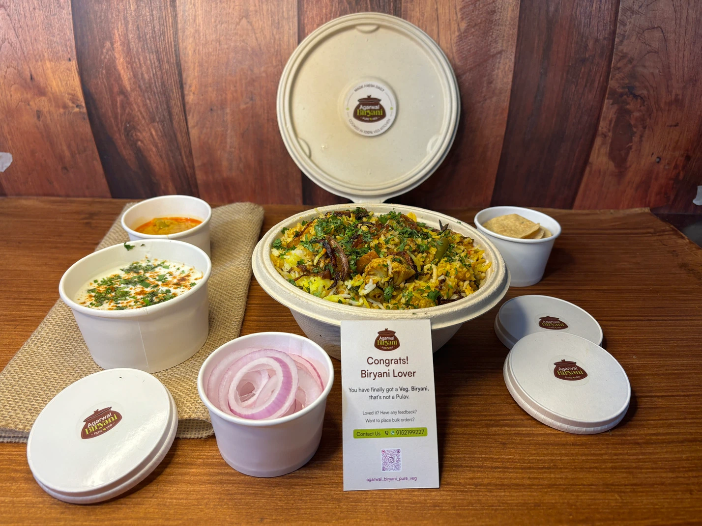 Agarwal Biryani Packaging