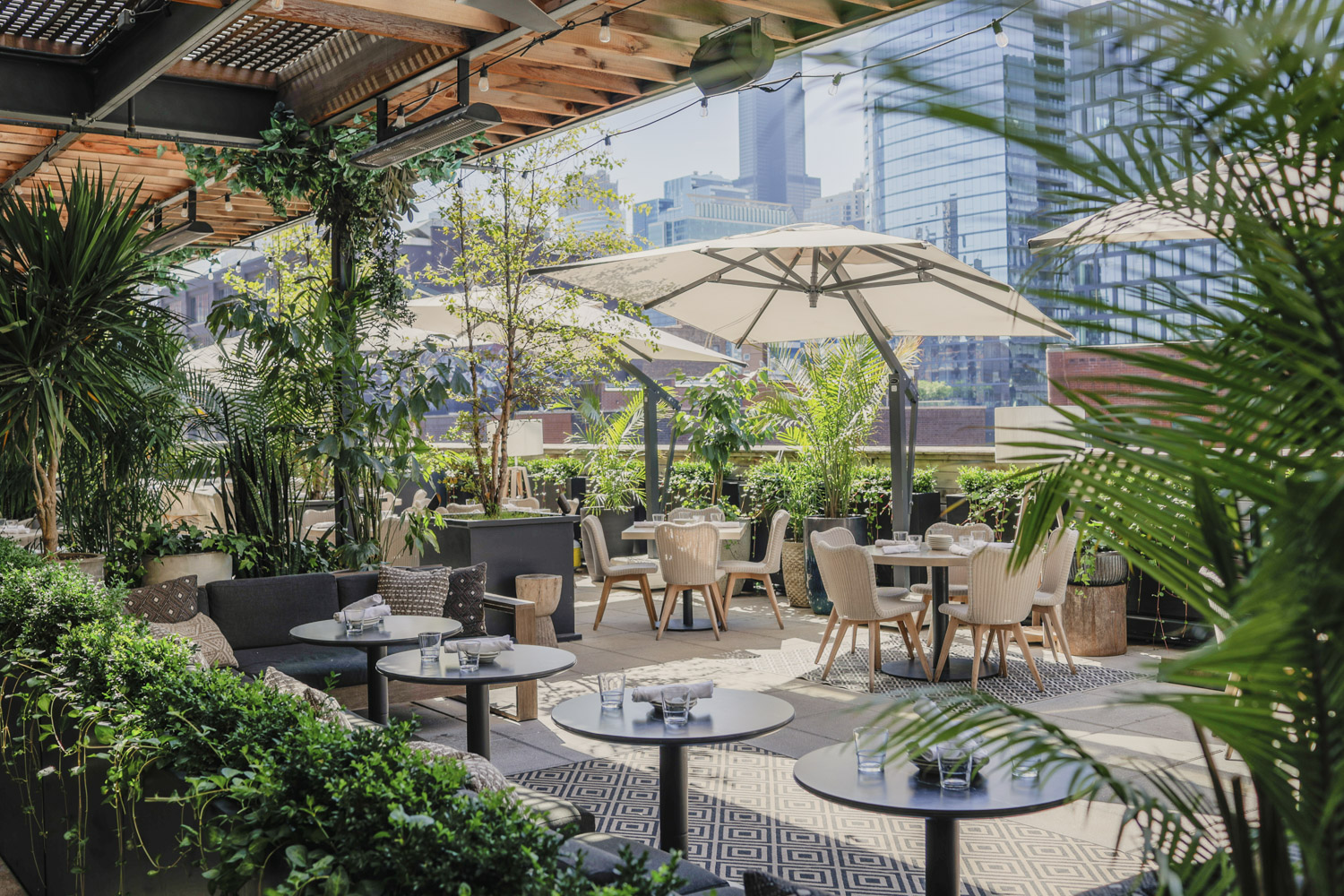 Photo of the rooftop in Chicago