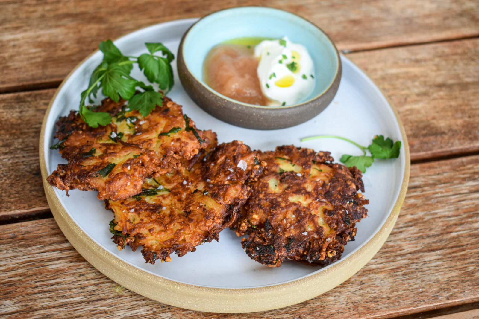 Photos of latkes
