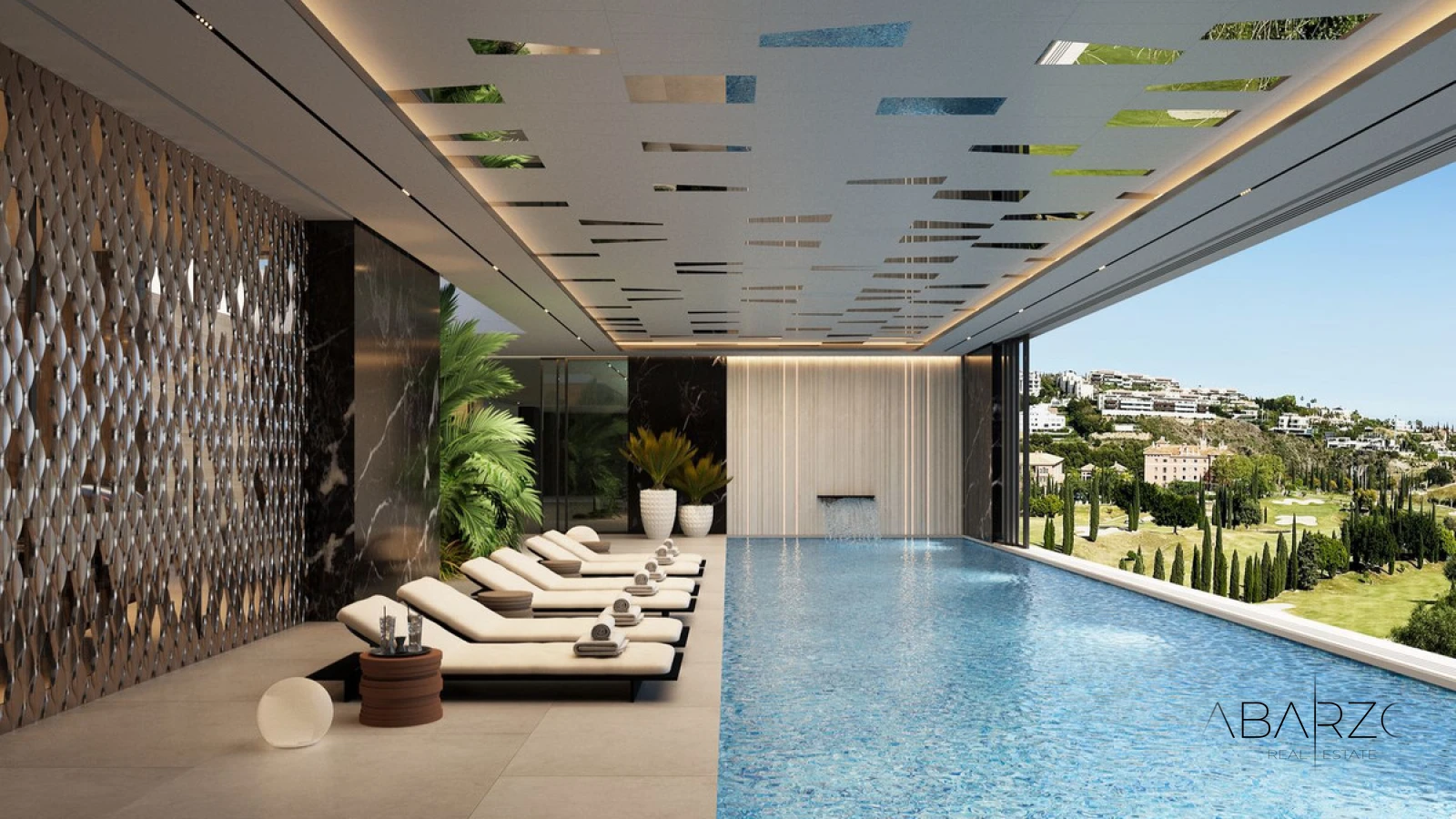 Modern villa in front golf line with pool and spa — interior, Los Flamingos, Benahavís (2 of 10)