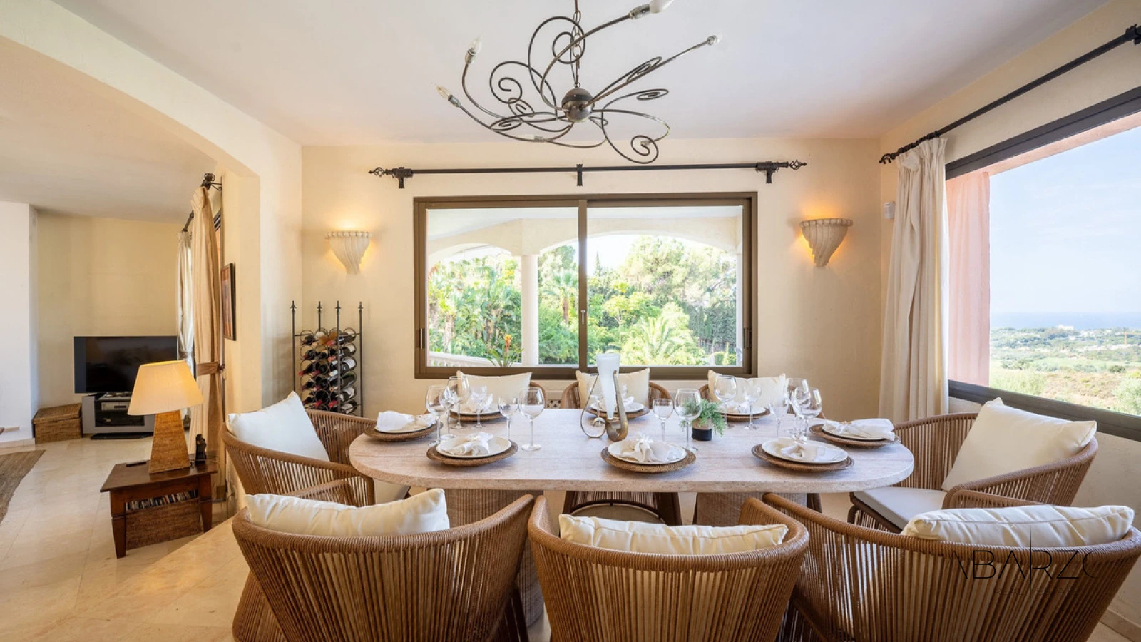 Villa con vistas al mar y piscina privada en Marbella — interior, Marbella East, Marbella (10 of 27)