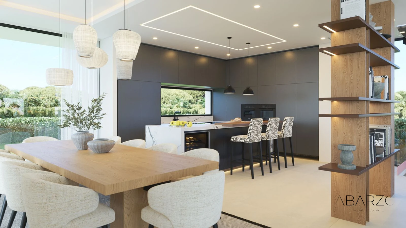 Villa espectacular en Artola Alta con vistas al golf y al mar — interior, Marbella East, Marbella (2 of 11)